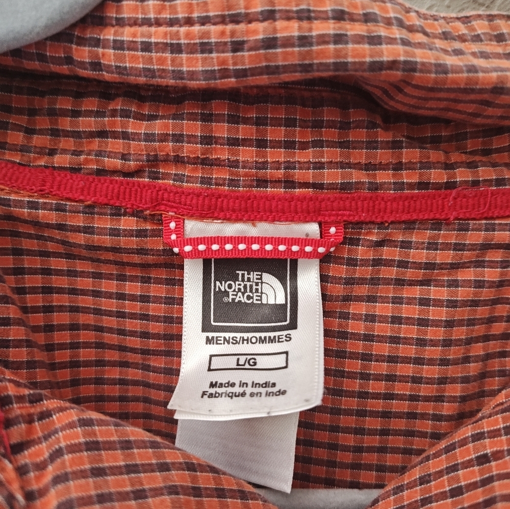 The North Face long sleeve hiking outdoor button up vented shirt Large - Picture 2 of 3